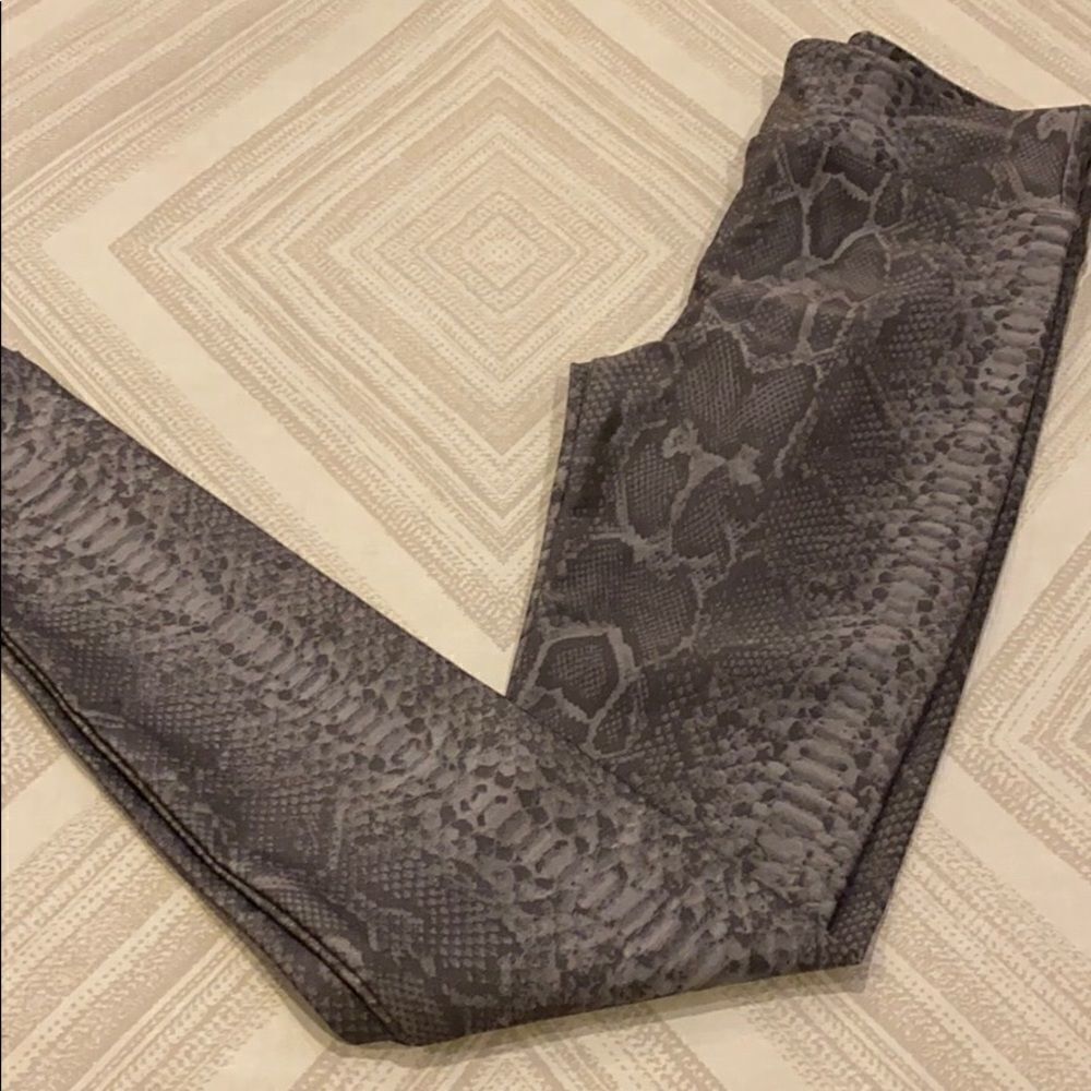 Koral Drive Pythonprinted High-Rise Leggings